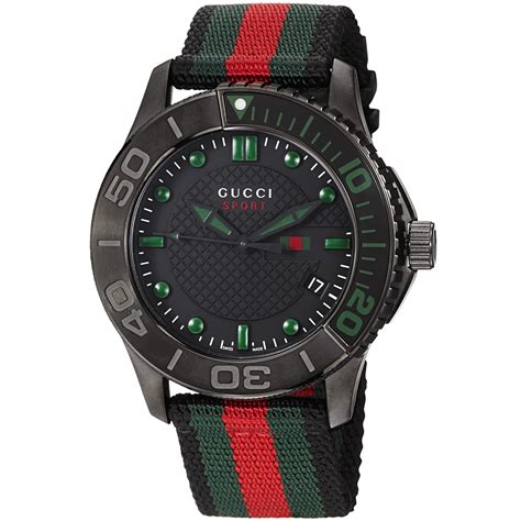 gucci wrist watch strap|Gucci watch strap men.